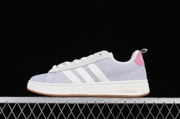 Adidas Courtbeat Grey Pink Cloud White JI4571