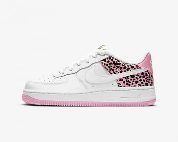 Shop Nike Preschool Air Force 1 Lv8 2 Have A Nike Day BQ8274-600 pink