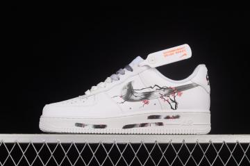 (GS) Nike Air Force 1 LV8 KSA 'Worldwide Pack - White Reflect Silver'  CT4683-100