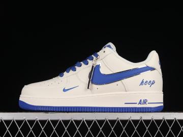 Nike Air Force 1 07 Low Keep Fresh Beige Blue Sliver BM1996 077
