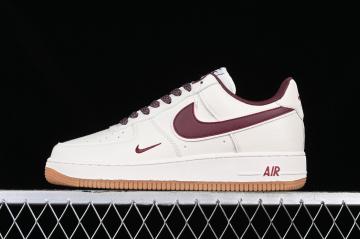Nike Air Force 1 07 Low Off White Dark Red Gum HD1689 107