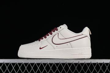 Nike Air Force 1 07 Low Off White Dark Red MJ0319-025