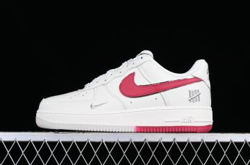 Nike Air Force 1 07 Low White Red Sliver BS9055 732