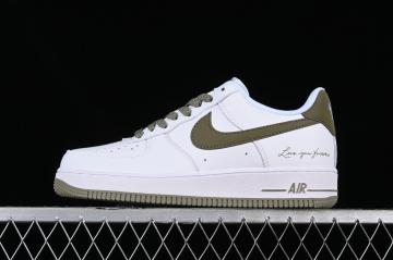 Nocta x Nike Air Force 1 07 Low Certified Lover boy White Green LO1718 062