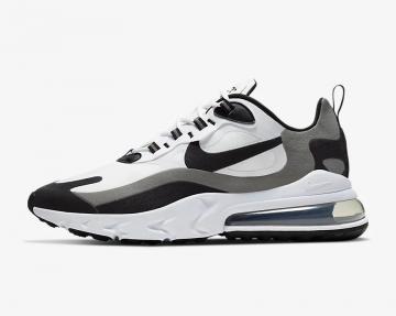 Nike Air Max 270 React Oreo White Black Grey Running Shoes CT1264 101