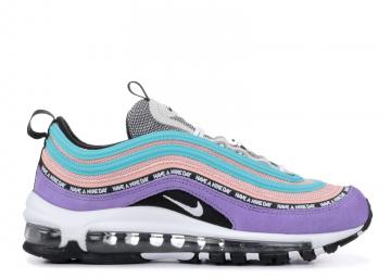 Nike Air Max 97 Have a Nike Day Space Purple White Black 923288 500