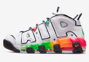 Nike Air More Uptempo 'Rayguns' Shoes - Size 10.5