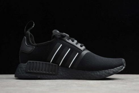 Adidas NMD R1 Boost Black White Running Shoes FV8726