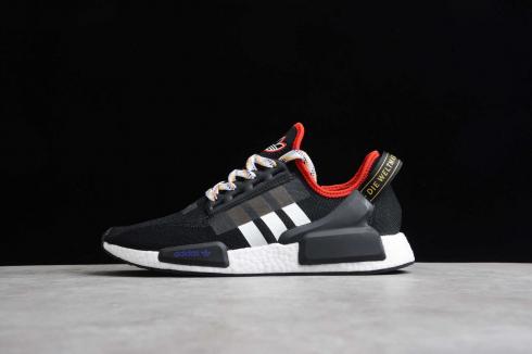 Adidas NMD R1 Boost V2 Core Zwart Rood Wolk Wit GY5355