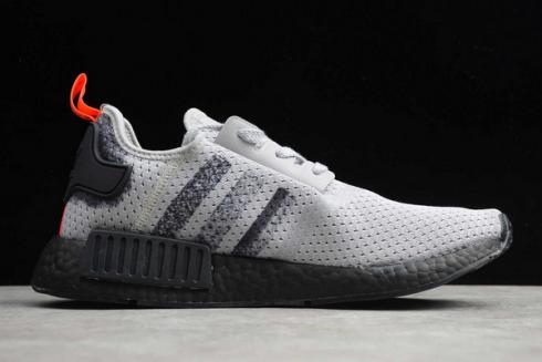 Adidas NMD R1 Logo Gris Two Core Noir Chaussures FV3986