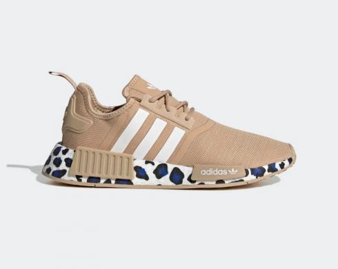 Adidas NMD R1 Pale Nude Leopard Cloud White Sonic Ink GZ8025