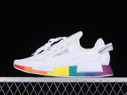 *<s>Buy </s>Adidas NMD R1 V2 Cloud White Multi-Color GX9024<s>,shoes,sneakers.</s>