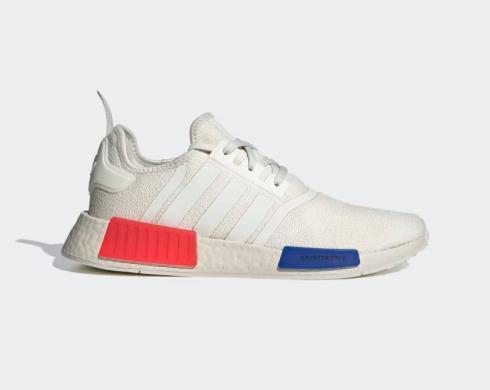 Adidas NMD R1 White Tint Glory Red Semi Lucid Blue HQ4451