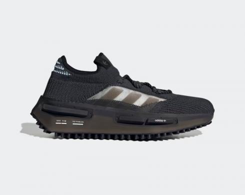 Adidas NMD S1 Carbon Core Schwarz Clear Sky IE2237