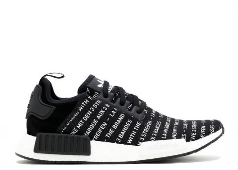 Обувь Adidas Nmd r1 The Brand W 3 Stripes Core White Black S76519