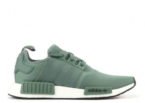 Adidas Nmd r1 Trace Green Core Hvid Sort BY9692