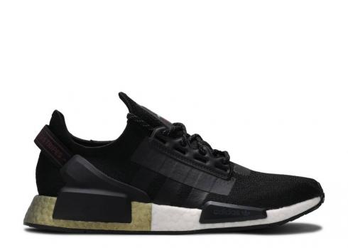 阿迪達斯 Nmd r1 V2 金屬金芯黑色 FW5327