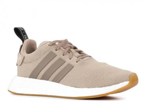 Adidas Nmd r2 Trace Khaki Brown Core Simple Black BY9916 - Adidas NMD ...