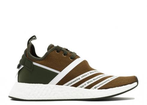 Adidas White Mountaineering X Nmd r2 Primeknit Olive Obuwie Trace CG3649