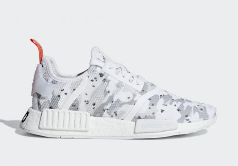 Adidas Femme NMD R1 Camo Pack Blanc Rouge G27933