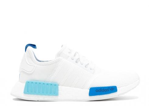 Adidas Womens Nmd r1 Blue Glow White Footwear S75235