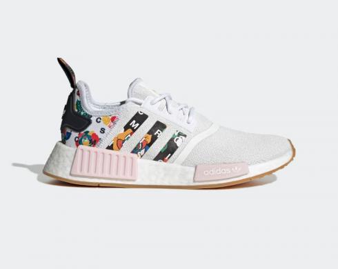 Rich Mnisi x Adidas NMD R1 Roses Cloud White Fornecedor Cor Clear Pink GW0563