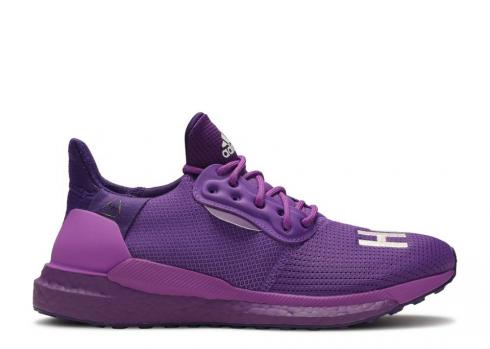 Adidas Pharrell X Solar Hu Glide Active Purple Tribe EG7770,신발,운동화를