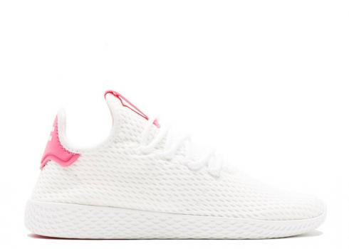 Adidas Pharrell X Tennis Hu White Pink Running Solar Semi BY8714