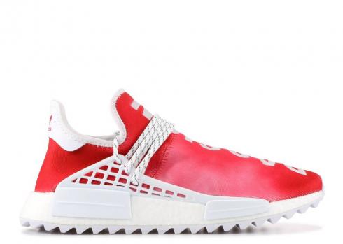 Adidas Pw Hu Holi Nmd Mc Passion รองเท้าสีขาวสีแดง F99761