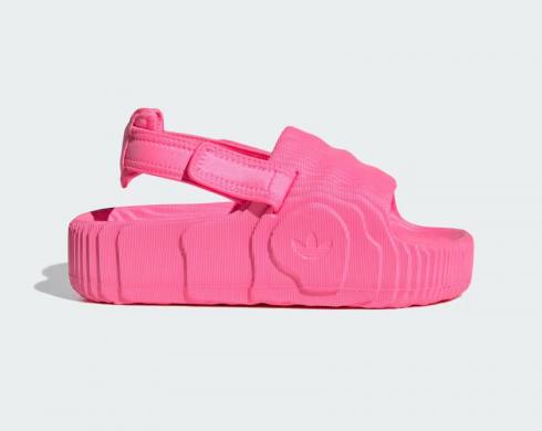Adidas Adilette 22 XLG Slides Lucid Pink Core Black ID5723