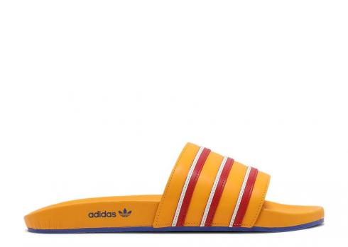 Adidas Eric Emanuel X Adilette Slide Mcdonald S All American Supplier Blue Color Bold Red H02574
