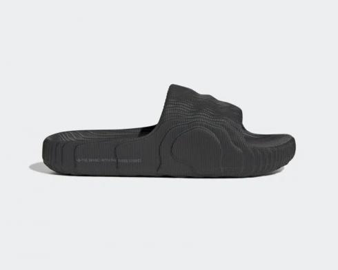 Adidas Originals Adilette 22 Slides Black GX6949