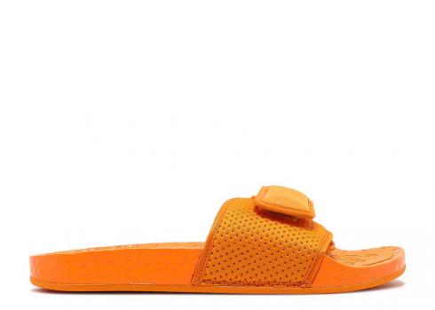Adidas Pharrell X Boost Slides Naranja Brillante FV7261