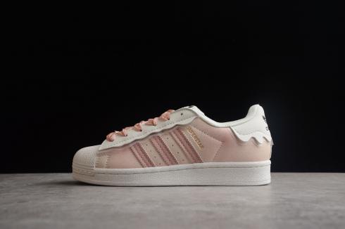 Adidas Originals Superstar Cloud Hvid Pink Core Sort GW4444