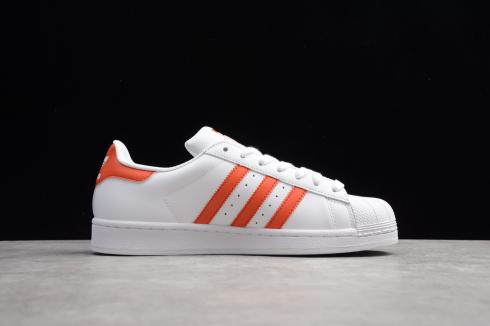 Sepatu Adidas Originals Superstar Putih Oranye G27807