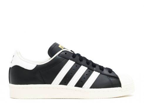 Adidas Superstar 80s Noir Chalk Blanc G61069