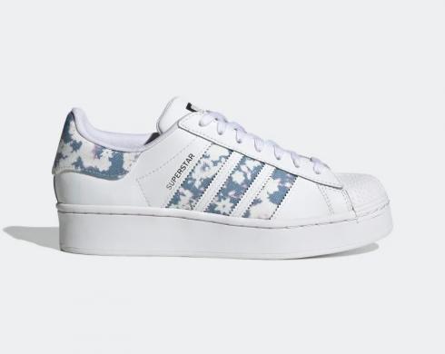 Adidas Superstar Bold Cloud White Ambient Sky Silver Metallic GZ8178
