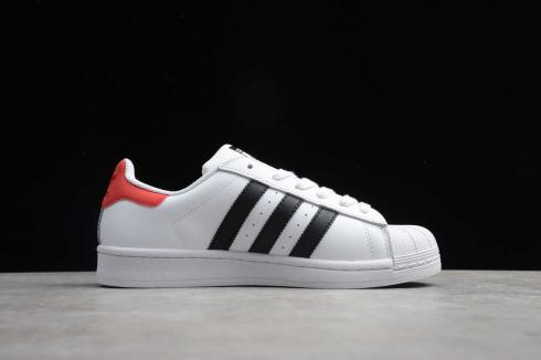 Sepatu Adidas Superstar Core Black Red Cloud White FU9528