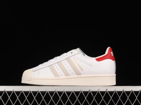 Adidas Superstar Kith Classics Wit Rood GY2543