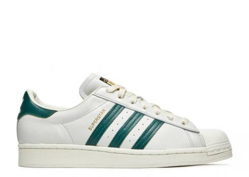 Adidas Superstar Off White Collegiate Green H68186
