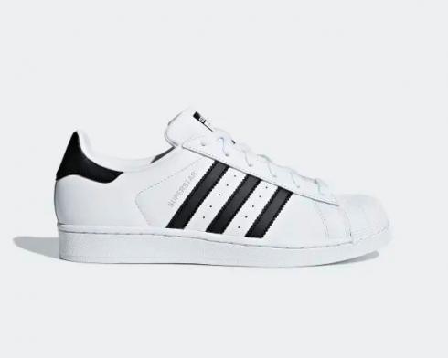 Adidas Damskie Originals Superstar Obuwie Białe Czarne CM8414
