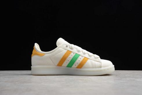 Adidas Womens Superstar Rize Cloud White Yellow Green S82589