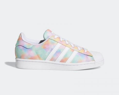 Adidas Womens Superstar Tie Dye Supplier Color Cloud White FY1268