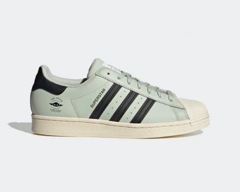 Star Wars x Adidas Superstar The Child Shoes Linen Green Core Black GZ2751