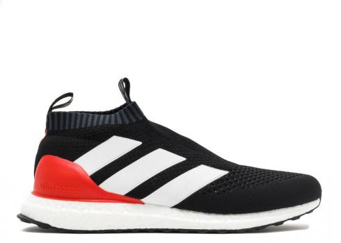 Adidas Ace 16 Purecontrol Ultraboost Rouge Limit Core Blanc Noir Chaussures BY9087