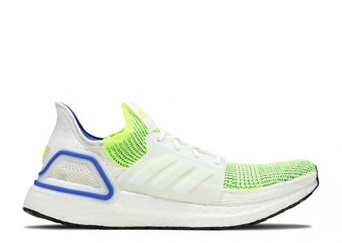Adidas Sneakersnstuff X Ultraboost 19 Special Delivery Core Белый Черный Желтый Solar FV6012