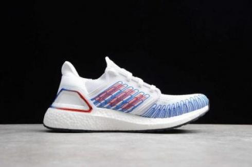 Adidas UltraBoost 20 Consortium Blanc Bleu FG0712
