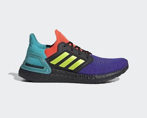 Adidas Ultra Boost 20 What The Core Negro Semi Solar Slime Oro Metálico FV8332
