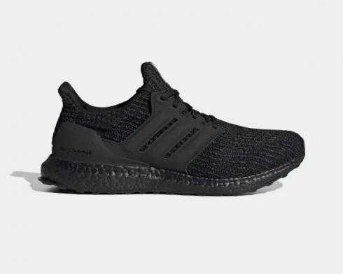 Adidas Ultra Boost 4.0 DNA Triple Black Core Black Active Red FY9121 。