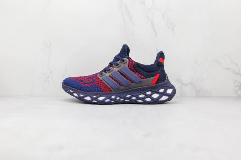 Adidas Ultra Boost Web DNA Donkerblauw Rood Wolk Wit GY4173